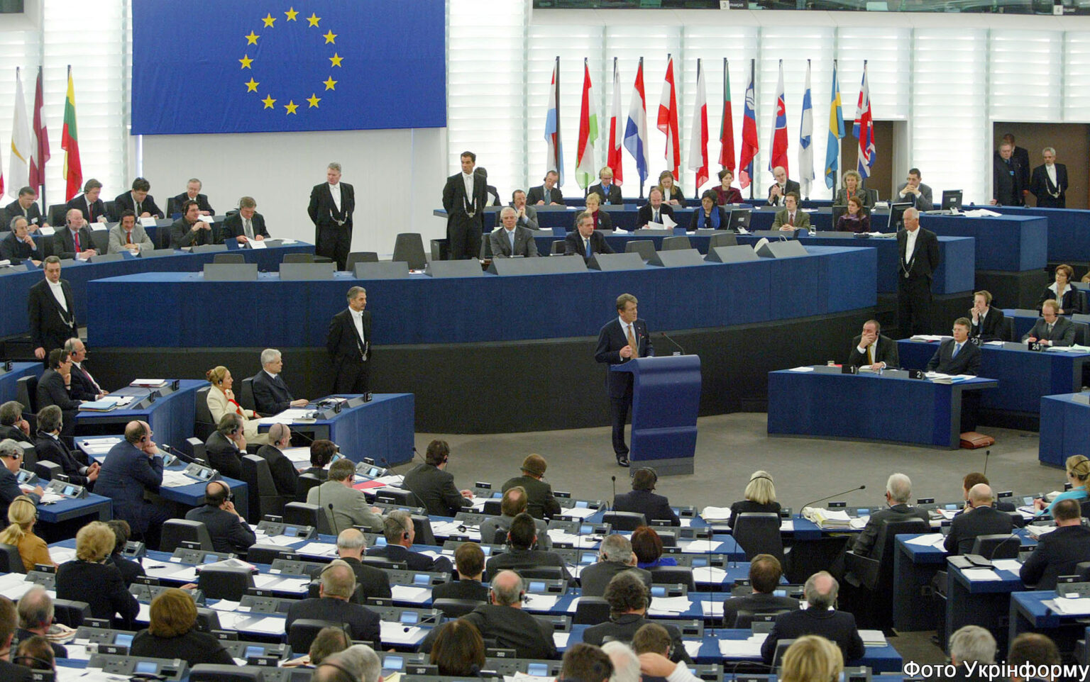 Meeting of the European Parliament in Brussels