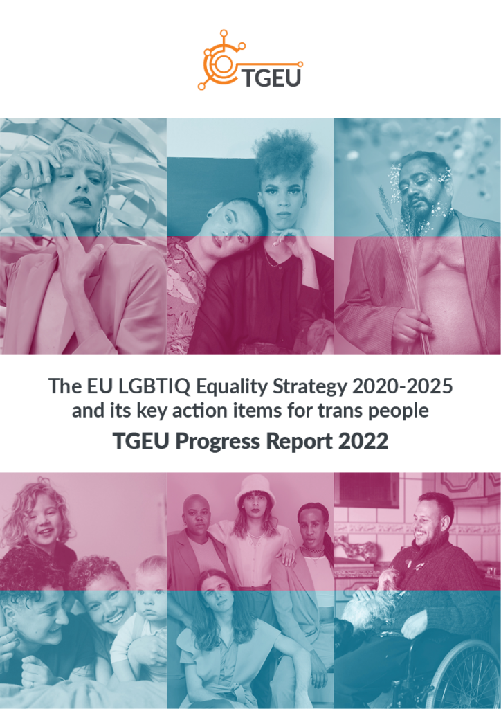 TGEU Releases Progress Report on the EU LGBTIQ Equality Strategy 2020 ...
