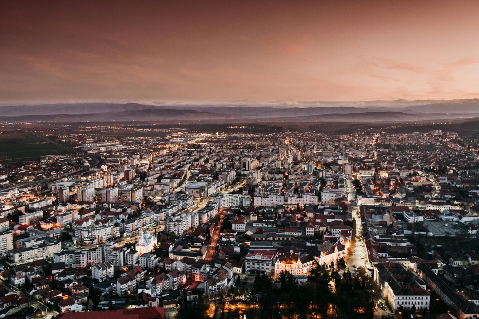 City view of Bucharest, Romania