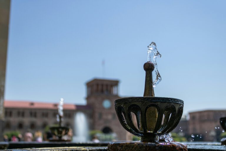 Fountain in Republic Square, Yerevan, Armenia