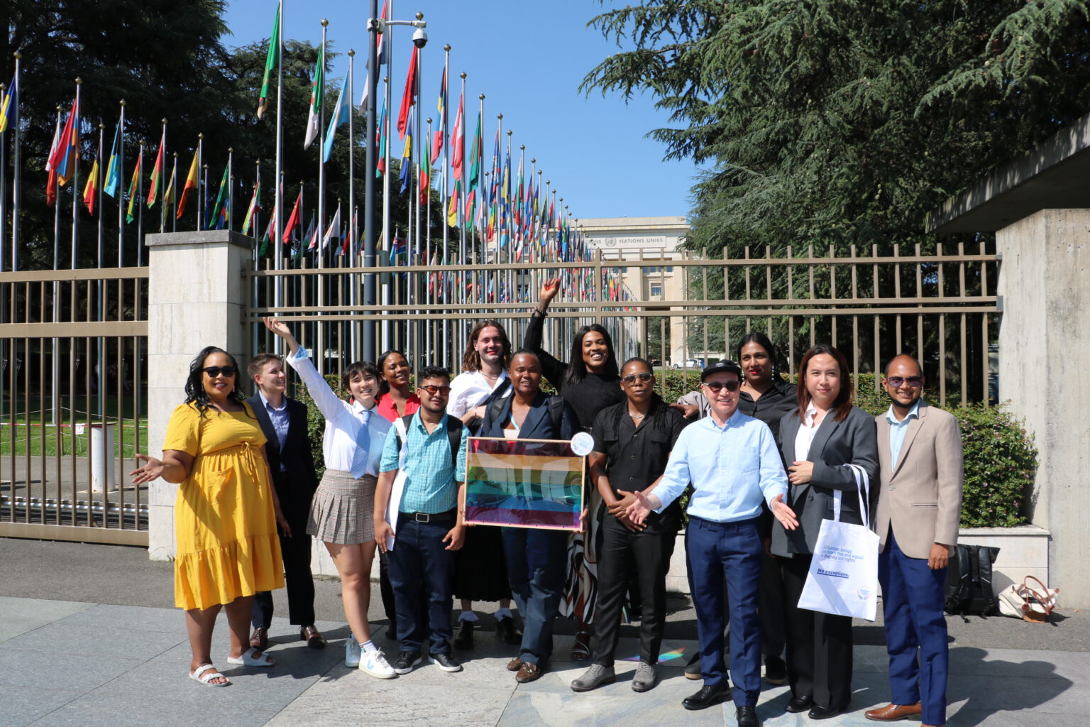 Trans activists practically learning on using UN mechanisms during the 59th session of the Human Rights Council, Geneva 2025
