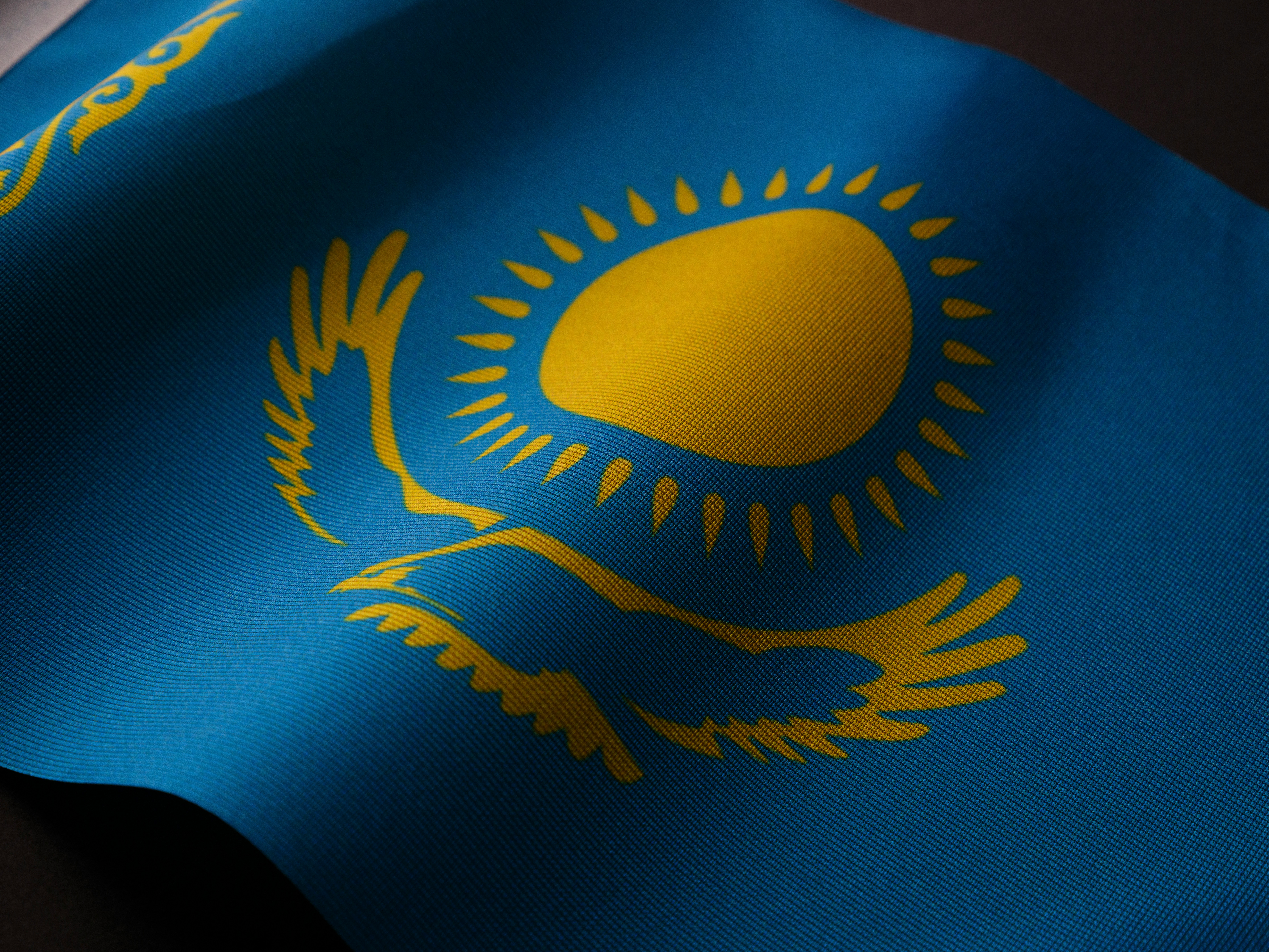 flag of Kazakhstan